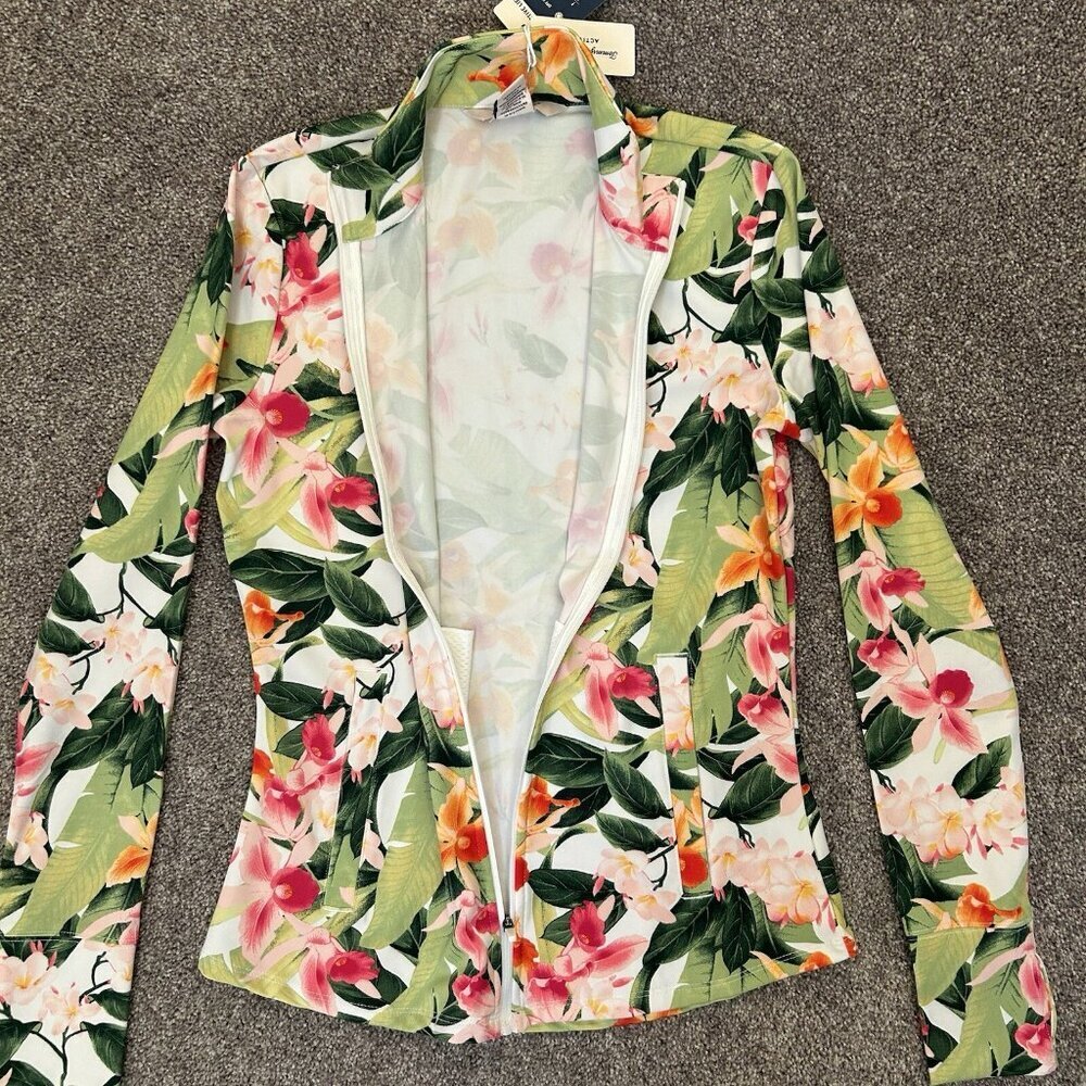 Tommy Bahama Womens Active Golf Tennis Long Sleeve Full Zip Jacket Size XS - NWT - Picture 4 of 15